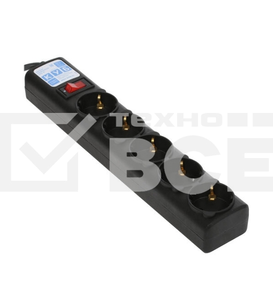Сетевой фильтр Surge protector Power Cube 1.9m for conn. to UPS(C14) 5 outlets, 10A black/graffite