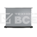 Экран для проектора S'OK SFE-296x165-BK 100'' 4K, напольный с электроприводом, полотно Nanometallic, черный, фото 1