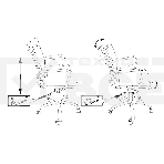 Кресло руководителя Бюрократ CH-993-LOW/M01 черный M01, низкая спинка, сетка, крестовина хром, фото3