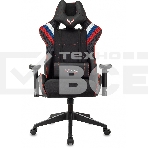 Кресло игровое Бюрократ VIKING 4 AERO RUS белый/синий/красный/черный, искусст. кожа/ткань, две подушки, фото6