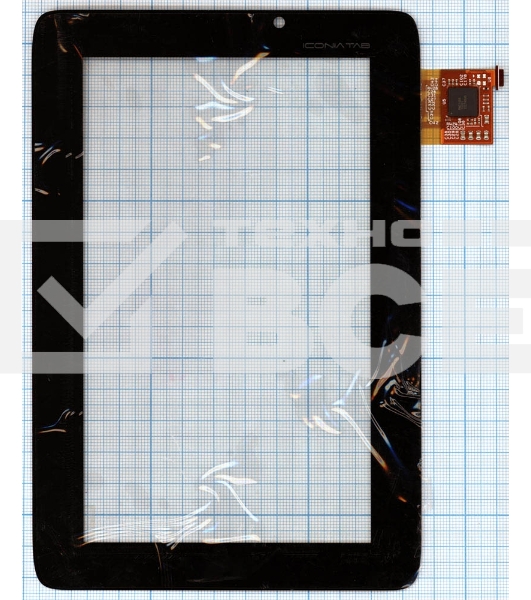 Сенсорное стекло (тачскрин) для Acer Iconia Tab A110. черное