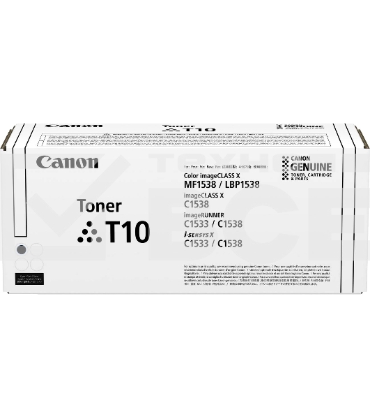 Картридж лазерный Canon Toner T10 BK (4566C001) черный (13000 стр.) для Canon imageRUNNER C1533iF; C1538iF