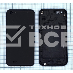 Задняя крышка для Inoi 2 Lite черный