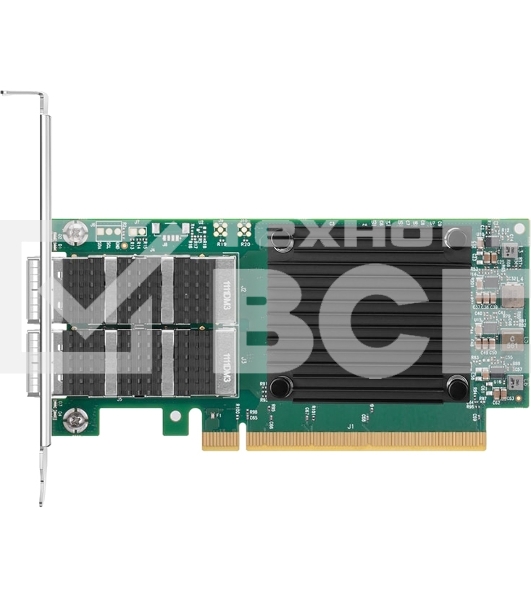 Сетевая карта MELLANOX ConnectX-6 Dx EN adapter card, 100GbE, Dual-port QSFP56, PCIe 4.0 x16, No Crypto, Tall Bracket