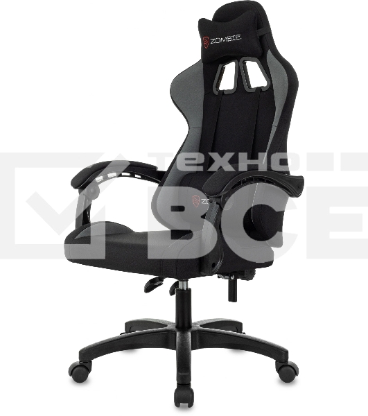 Кресло игровое Zombie Void черный/серый