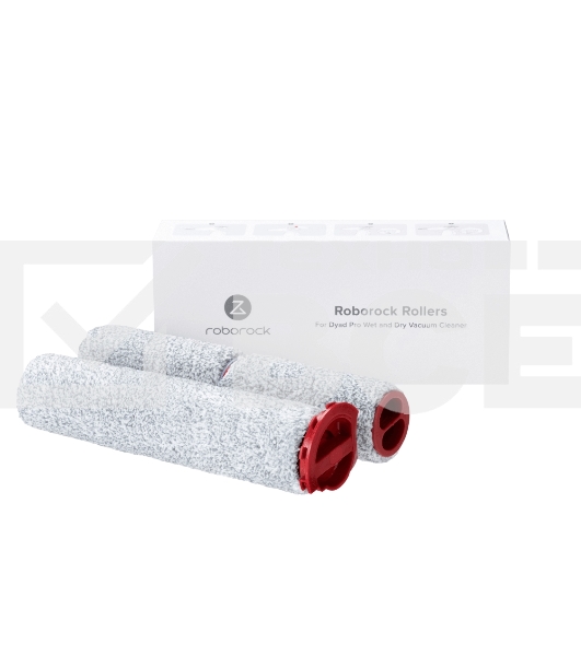 Комплект роликовых щеток Roborock Rollers модели SCTD04RR (передняя роликовая щетка 2шт., задняя роликовая щетка) (Front Rollers 2pcs, Rear Roller 1pc) для пылесосов Dyad Pro