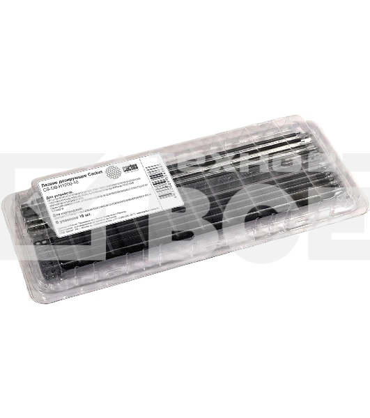 Лезвие дозирующее Cactus CS-DB-H1200-10 для HP LJ 1010/1012/1015/1020/1018/1020/1022/1200/1220/3300/3310/3320/3330/3380/1150/1300/3015mfp/3020mfp/3030mfp/3050mfp/3052mfp/3055mfp/1000/1005WM1005/M1319/P2035/P2055 Canon LBP-3200/3210/MF-3110/3200/3220/3228/