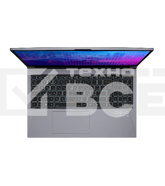 Ноутбук OSIO CyberLine C150i-002 серый i5-12600H /NVidia RTX 4050/16/512/NoOS/(Ghz)/Gb/Ext: + не МПТ