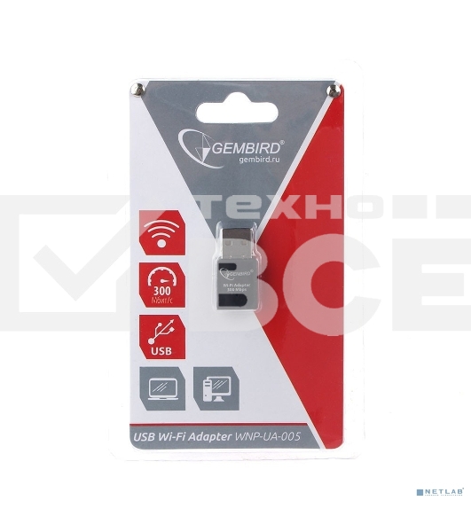Адаптер Gembird Wi-Fi WNP-UA-005