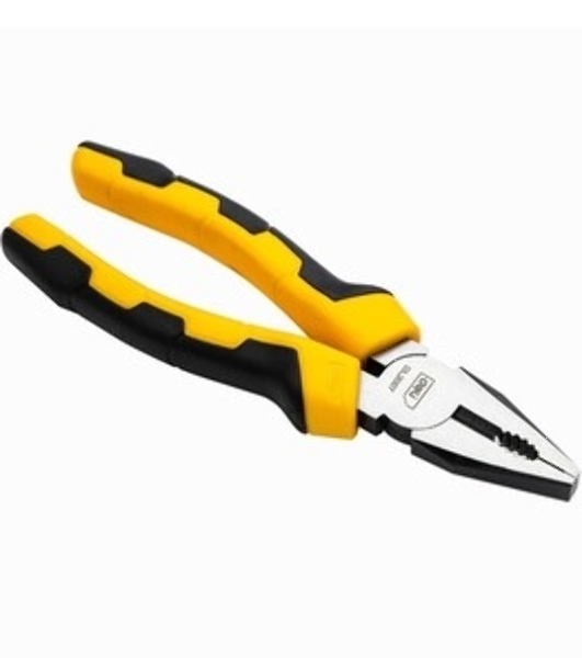 Комбинированные плоскогубцы 'Home Series Green' Deli HT2007L 180мм, эксклюзивный дизайн, рукоятка из высококачественного софттач пластика