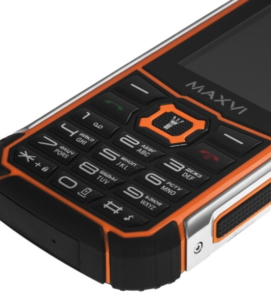 Мобильный телефон Maxvi R10 оранжевый