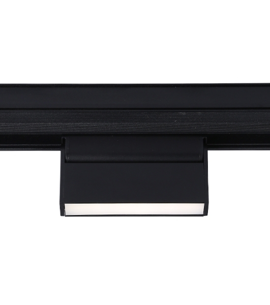 Светильник трековый светодиодный GL4059 BK черный IP20 6W 4200K 48V 115*22*105