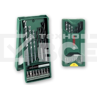 Набор бит и сверл Bosch 2607019579 (15пред.) для шуруповертов/дрелей