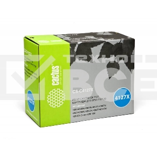 Картридж лазерный Cactus CS-C4127X черный (10000 стр.) для HP LJ 4000/4050