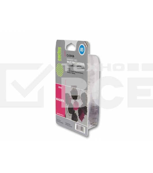 Картридж струйный Cactus CS-C9426 пурпурный для №85 HP DJ 30/130 (29ml)