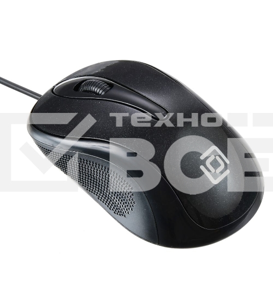 Мышь проводная Oklick 385M черный, 1000 dpi, USB, кнопки - 3