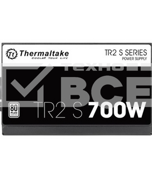 Блок питания Thermaltake TR2 S 700W PS-TRS-0700NPCWEU-2  / APFC / 80 PLUS