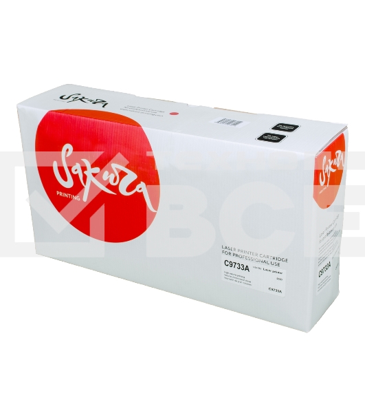 Картридж лазерный Sakura C9733A для принтера HP Laser Jet 5500/5550, пурпурный, 12000 к.