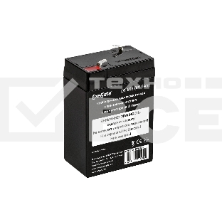 Батарея ExeGate DT 606 (6V 6Ah), клеммы F1