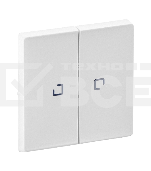 Лицевая панель для выключателя двухклавишного с подсветкой . Белая Valena LIFE. Лицевая панель для выключателя двухклавишного с подсветкой . Белая Valena LIFE.