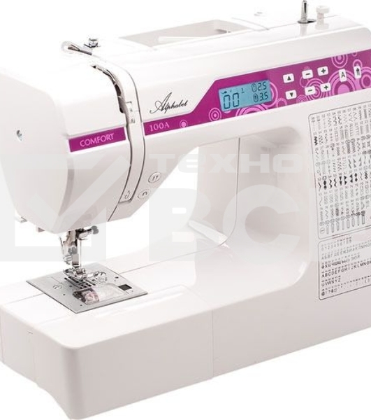 Швейная машина Comfort 1000 белый/черный