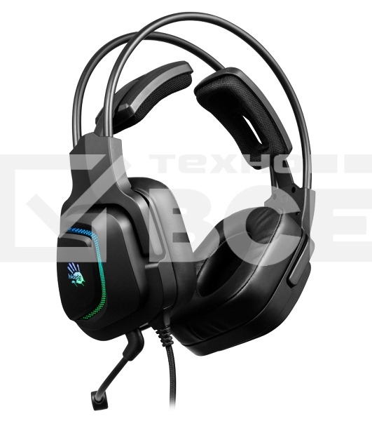 Наушники с микрофоном A4Tech Bloody G575P черный 2м мониторные оголовье (G575P)