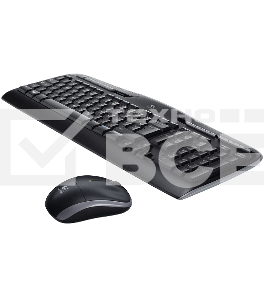 Клавиатура + мышь Logitech MK330 клав:черный мышь:черный USB беспроводная Multimedia