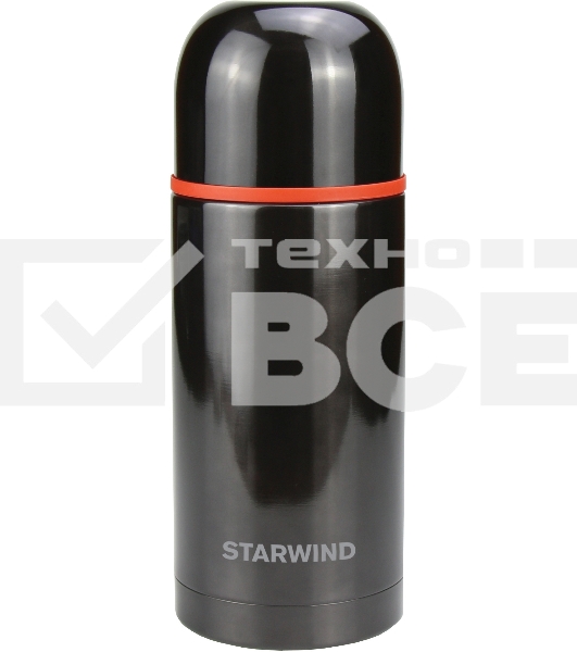 Термос Starwind 20-750/1 0.75л, графитовый, картонная коробка