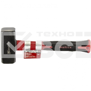 Кувалда Matrix optimal 1500г фибергласовая обрезиненная рукоятка