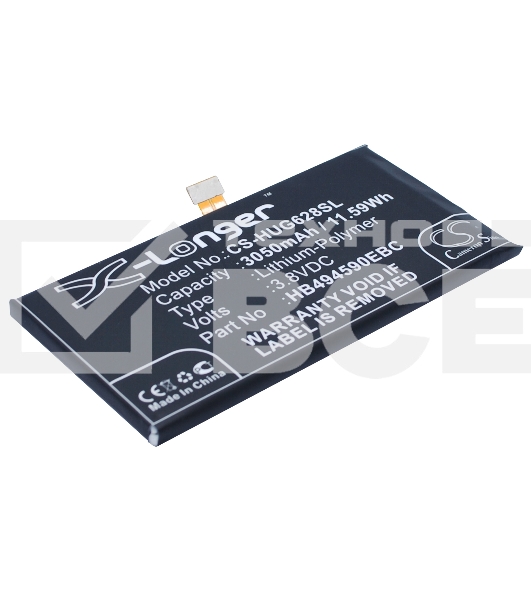 Аккумулятор CameronSino CS-HUG628SL HB494590EBC для Huawei Honor 73.8V / 3050mAh / 11.59Wh