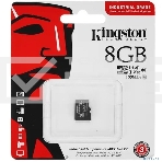 Флеш карта microSDHC 8Gb Class10 Kingston <SDCIT2/8GBSP> Industrial Temperature Class UHS-I без адаптера, фото5