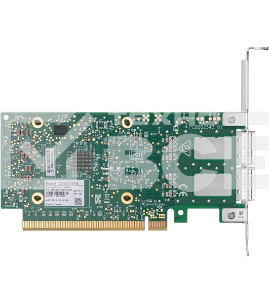 Сетевая карта MELLANOX ConnectX-6 Dx EN adapter card, 100GbE, Dual-port QSFP56, PCIe 4.0 x16, No Crypto, Tall Bracket