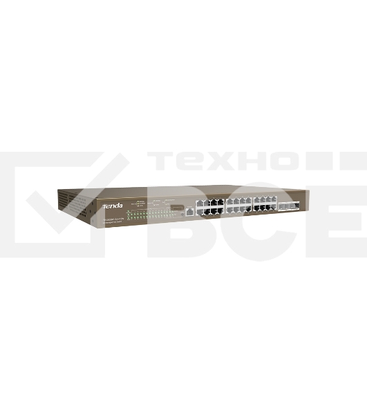 Коммутатор 24PORT 1000M POE 4SFP G5328P-24-410W IP-COM