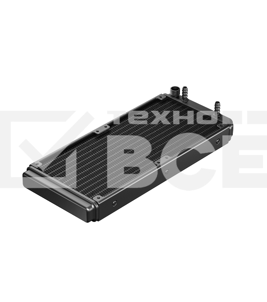 Система охлаждения PCCooler DA240 ARGB BK (270W, 240mm, Black, ARGB/ Fans: 2x120mm, 73.6CFM, -dBA, 1800RPM/ Pump height 55mm, -dBA, 3000RPM, Rad thickness 27mm/ S: 1851, 1700, 1200, 20XX, 115X, AM5, AM4)