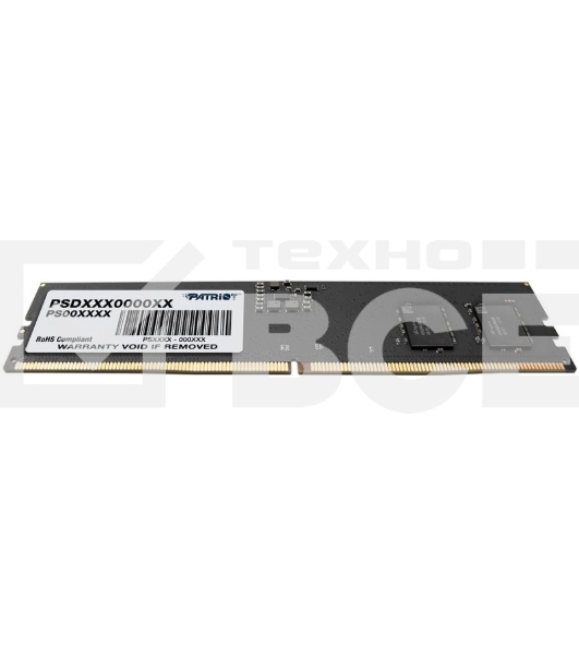 Оперативная память Patriot Signature, DDR5, 16GB (1x16 GB), 5200 MHz, CL42
