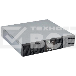 Источник бесперебойного питания Online Rackmount 2кВА/2кВ, однофазный с LCD дисплеем 36VDC без АКБ 2U