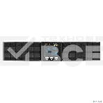 Источник бесперебойного питания On-line ExeGate EP285647RUS PowerExpert ULS-2000.LCD.AVR.C13.USB.RS232.SNMP.2U <2000VA/2000W, On-Line, PF=1, LCD, 6*IEC-C13, RS232, USB, SNMP-slot, Rackmount 2U/Tower, Black>, фото3