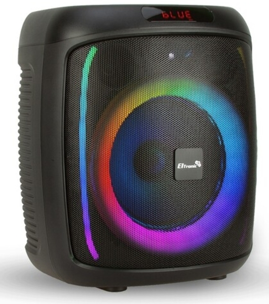 Колонка Eltronic 10' (20-14 DANCE BOX 300) динамик 2шт/10' с TWS 80 Вт черный
