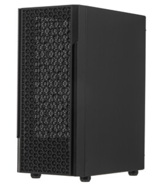 Компьютерный корпус Accord 3312 черный без БП ATX 2xUSB2.0 1xUSB3.0 audio bott PSU