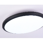 Потолочный светодиодный светильник Ambrella light FZ1234 BK черный IP44 42W 6400К D370*55 (Без ПДУ), фото10