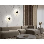 Настенный светильник Ambrella light LH72641 BK/WH черный/белый 6W 3000K D300*100, фото5