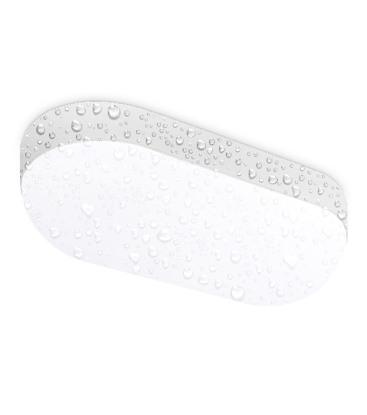 Светильник светодиодный влагозащищенный Ambrella light ST8651 WH белый IP65 LED 4200K 15W 165*70*60