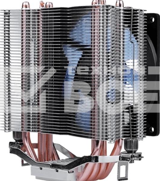 Кулер для процессора AeroCool / Formula Verkho 4 Lite серебристый, 90 мм, алюминий/медь, 2000 об/мин, 27 дБ, 4 pin, 125 Вт, 135 мм