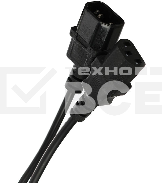 Кабель монитор - компьютер 220V (UPS -> устройство) <VDE> 3G*0.75mm VCOM (CE001-CU)5м 