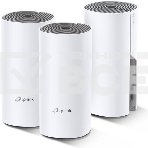 Домашняя Mesh Wi-Fi система TP-Link Deco E4 (3-Pack), 1167 Мбит/с (5 ГГц: до 867 Мбит/с + 2,4 ГГц: до 300 Мбит/с), 2 порта 100 Мбит/с, 2 встроенные антенны на каждом модуле Deco, фото5