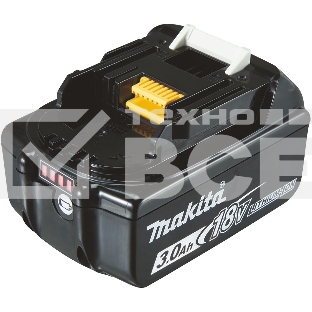 Аккумулятор Makita тип BL1830,18В,3Ач Li-ion,коробка,с индикатором 197599-5