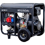 Электрогенератор дизельный Hyundai DHY 8500LE-3, 7.2 кВт,, фото2