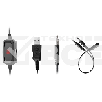 Наушники с микрофоном A4Tech Bloody G575P черный 2м мониторные оголовье (G575P), фото 1