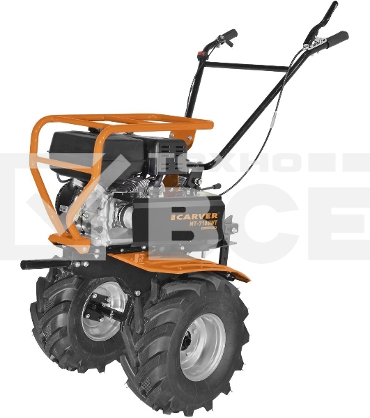 Мотоблок Carver МТ-7106WT (01.006.00036) бензиновый 5кВт 7л.с.