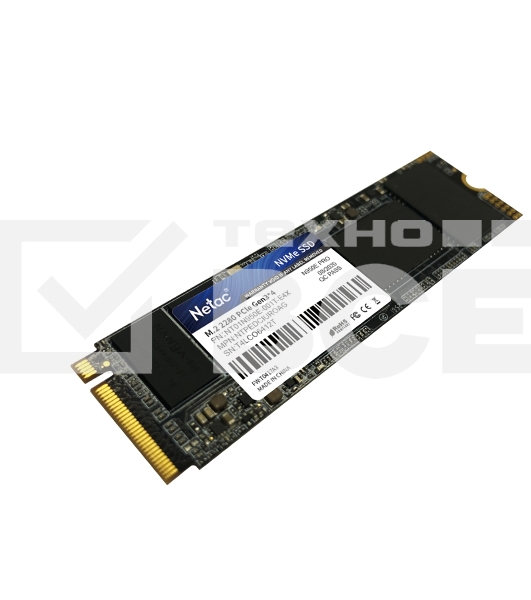 Накопитель SSD Netac N950E Pro, 1TB, PCIe 3.1 x4, M.2 2280, NVMe, R/W 3350/2800